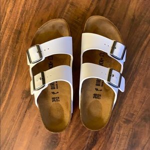 Size 38 White Birkenstock